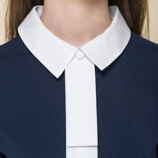 PELICAN, джемпер для девочек, Темно-синий  фото 4