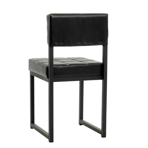 Стул для кухни «Клик Мебель. Лофт 3», искусственная кожа, цвет чёрный