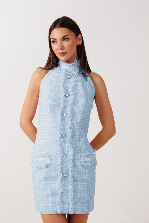 Платье VN fashion 1125 голубой