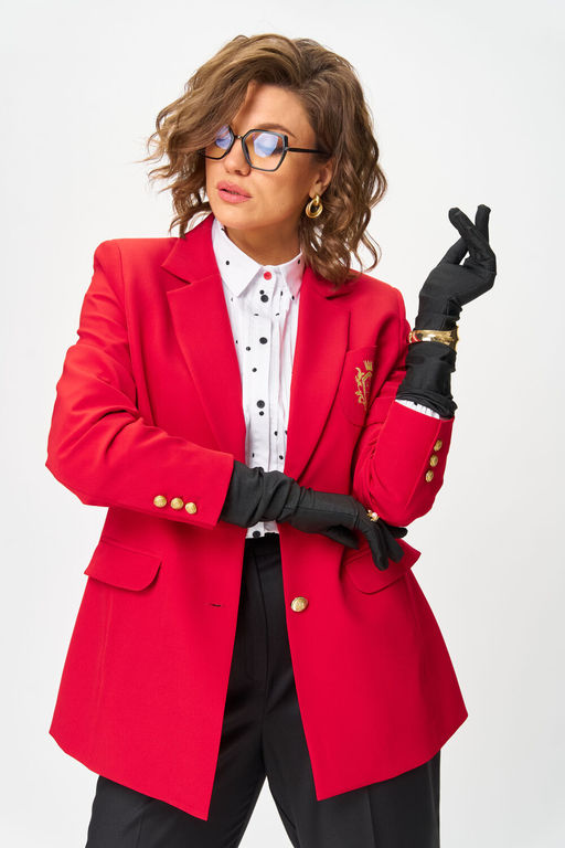 Жакет ANDINA CITY 4015-25 красный