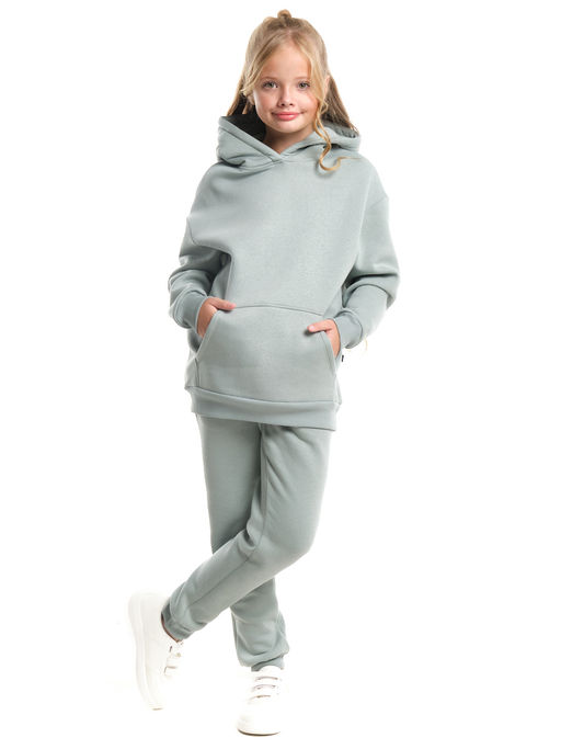 Спортивный костюм для девочки утепленный детская одежда сити 22-7605 мята - Mini maxi фото 2