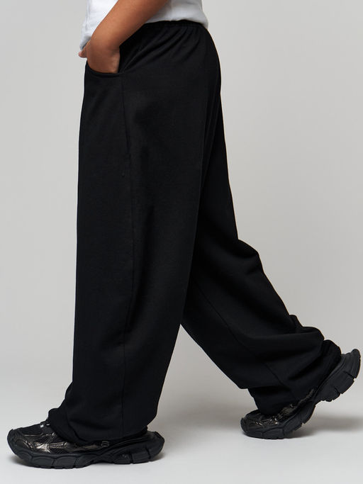 Утепленные брюки с начесом футер багги - Nota bene фото 14