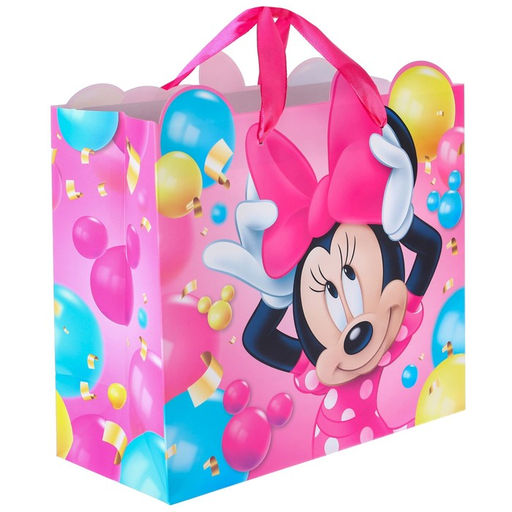 Пакет подарочный, 23×27×11.5 см, упаковка, Минни Маус