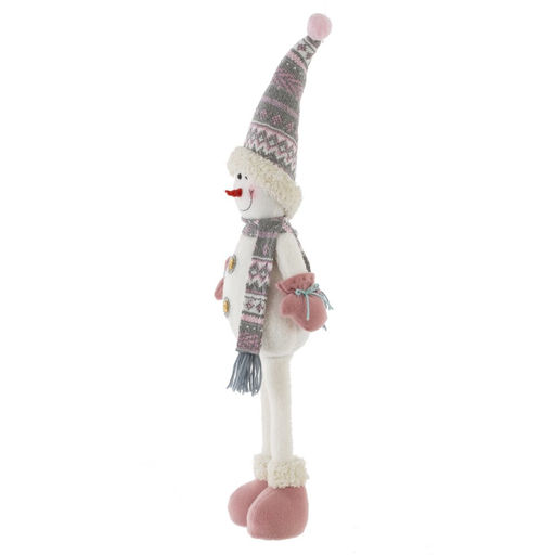 Игрушка набивная "Снеговик", L23 W10 H70/56см, 2в.