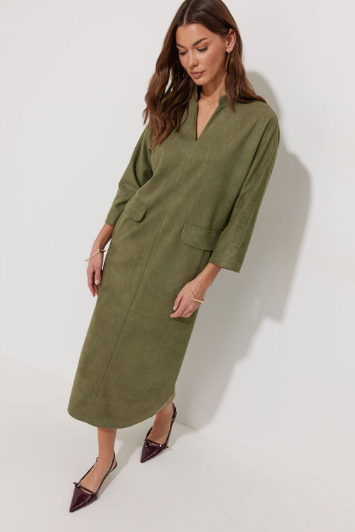 Платье LYUSHe 4196 зеленый  фото 4