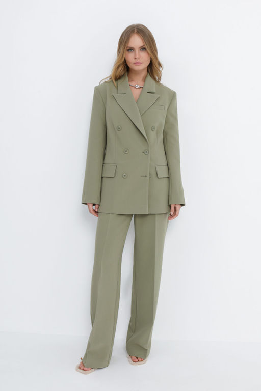 Жакет Pirs 5853 оливковый  фото 5