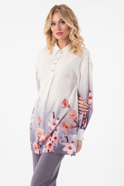 Блузка М5-4166 - Wisell фото 5