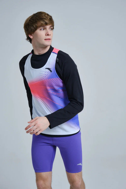 Комплект для бега Бело-фиолетовый - Anta фото 2