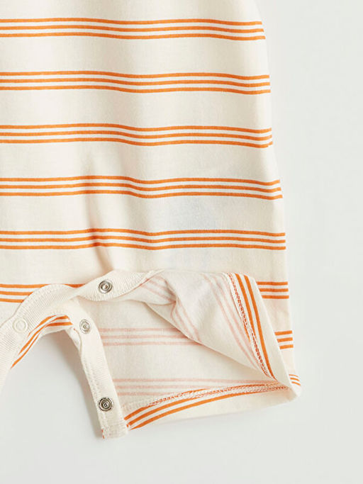 K?sa Kollu Erkek Bebek Tulum