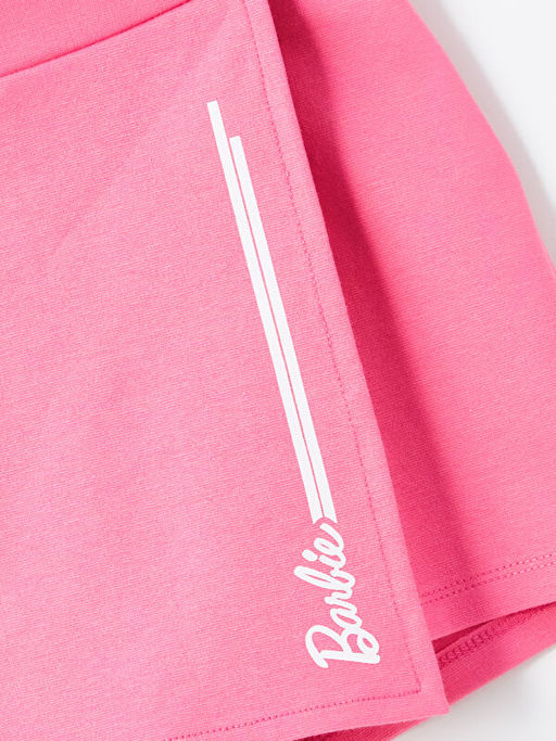 Beli Lastikli Barbie Bask?l? K?z ?ocuk ?ort Etek - Waikiki фото 2