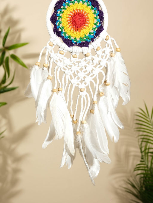 Ловец снов «Разноцветный цветок», 12×50 см