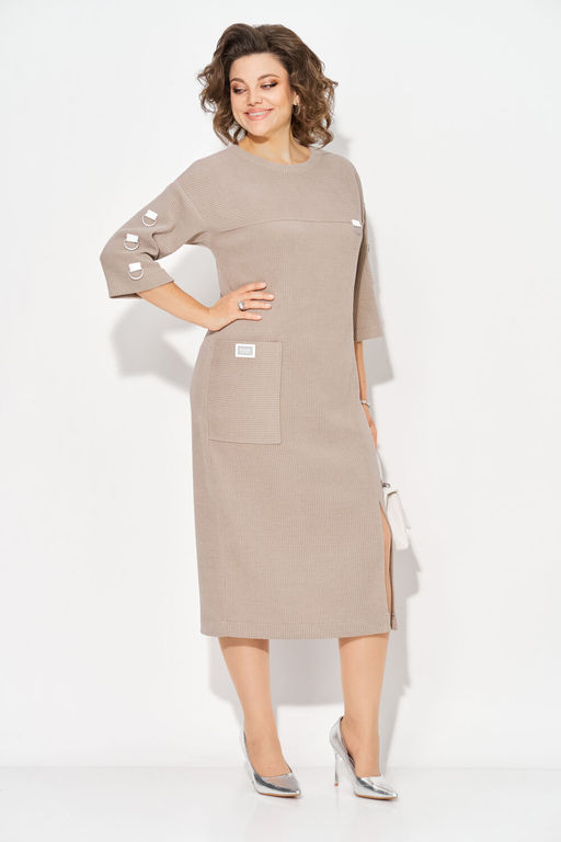 Платье Liliana 1485 капучино фото 7