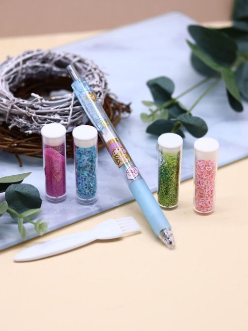 Клеевая ручка с блестками 4 цвета "Magic Lulu", blue