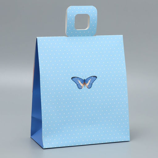 Пакет с формовым клапаном Цветы, 23 27 11.5 см - Дарите счастье фото 4