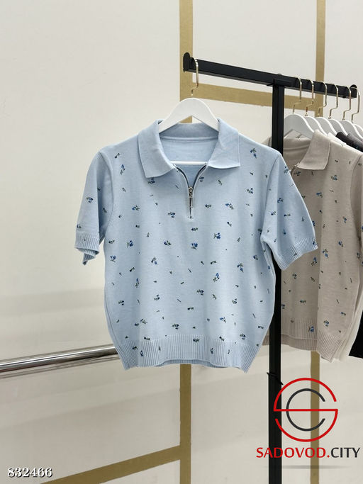 Футболка поло на полузамке - Bruno фото 6