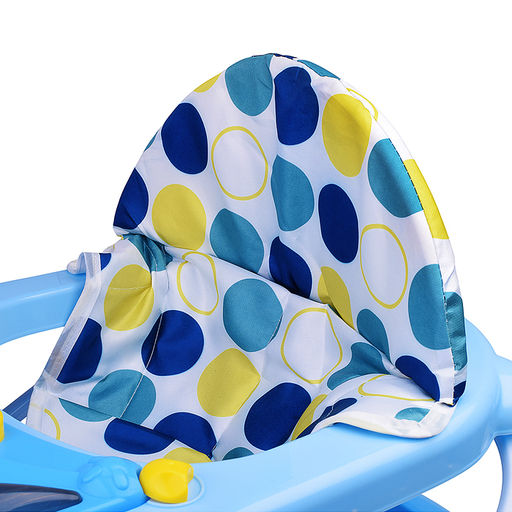 Ходунки "Пчелка и цветы" (цвет голубой)