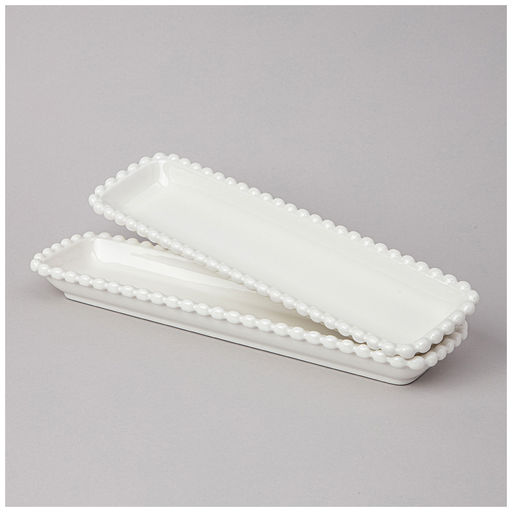 НАБОР БЛЮД LEFARD PEARL ПРЯМОУГ. 2 ШТ. 29*7,5*3 СМ