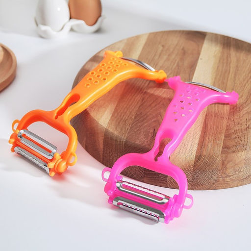 Овощечистка универсальная 6 в 1 Доляна, 2010 см, цвет МИКС  фото 10