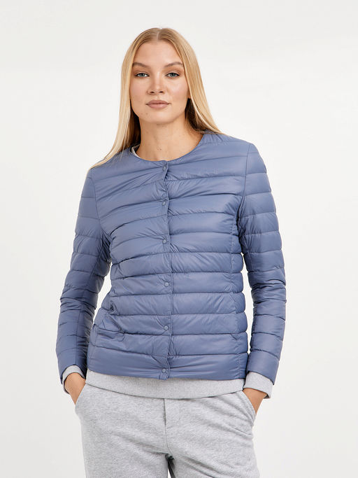 Ультралегкий женский пуховик на кнопках - Glenfield фото 8