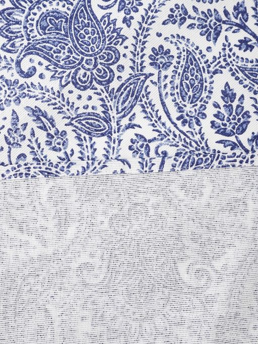 Скатерть из рогожки Персия голубой 150х180 - Амавес-текстиль фото 6