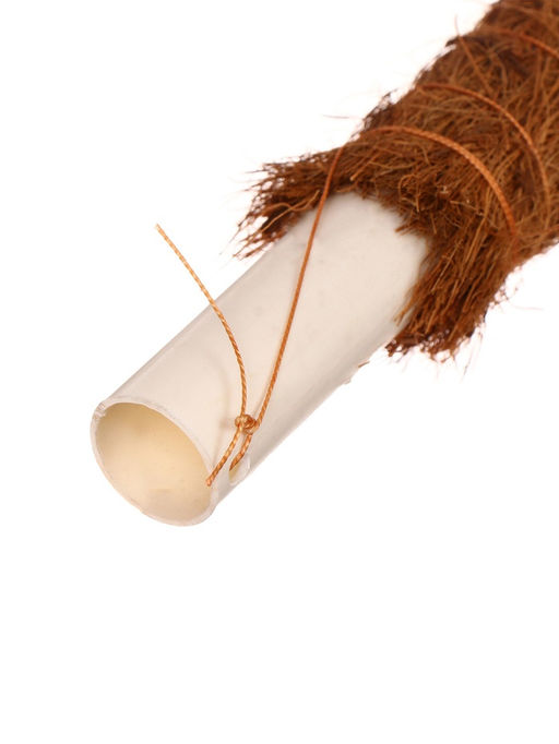 Опора для комнатных цветов, h=60 см, d=2.5 см, пластик, кокосовая оплётка, Greengo  фото 7