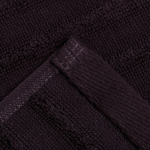 Полотенце махровое Этель Waves тёмно-серый, 30х60 см,100% хлопок, 460гр/м2  фото 4