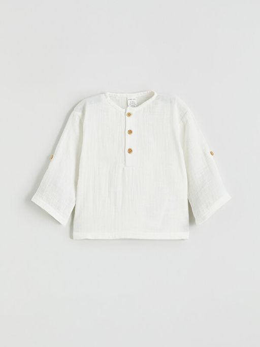 Erkek Bebek Hakim Yaka G?mlek ve E?ofman Alt?