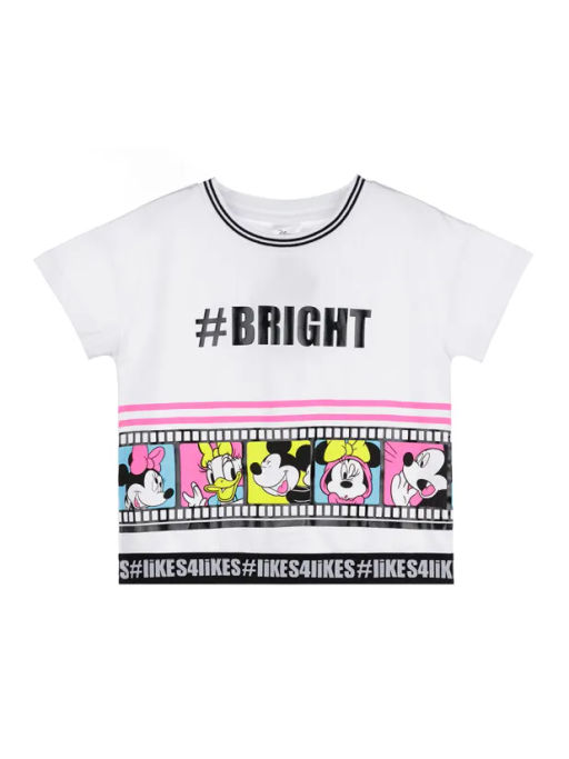 PlayToday / Фуфайка трикотажная для девочек (футболка)  фото 5