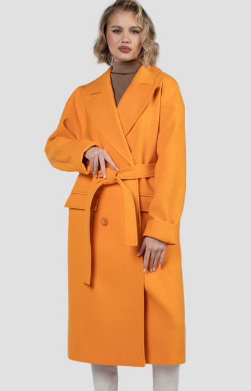 01-11855 Пальто женское демисезонное (пояс) - El podio фото 2