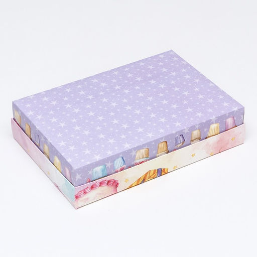 Цена за 5 шт. Коробка складная, Хорошего настроения! 30 х 20 х 7 см - UPAK LAND фото 4