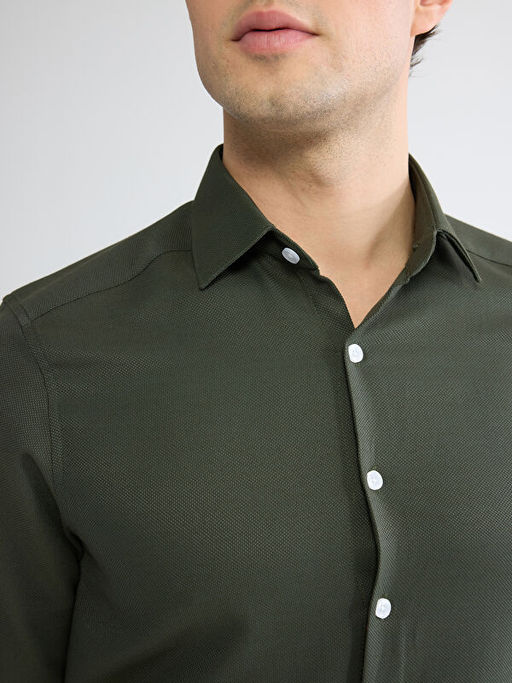 Slim Fit Arm?rl? Erkek G?mlek