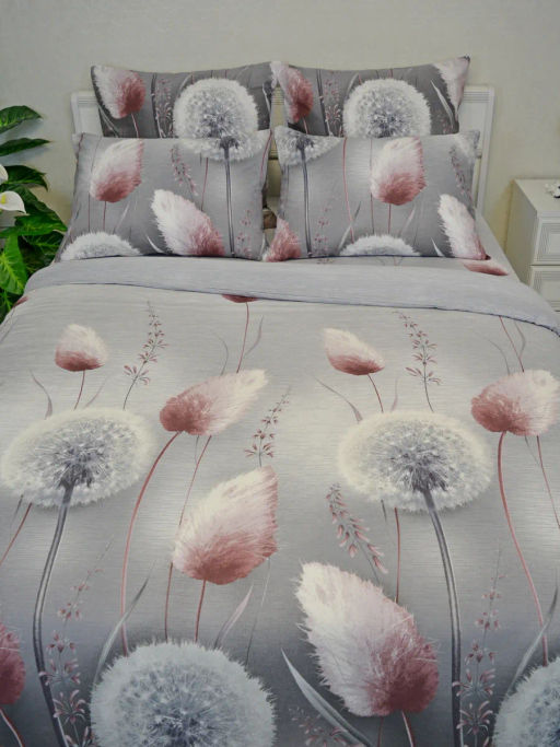 Конструктор КПБ поплин на молнии Поэзия Березка  фото 8