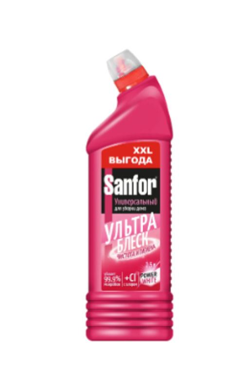 SANFOR Универсал ср-во санитарно-гигиеническое 1500мл Ультра блеск