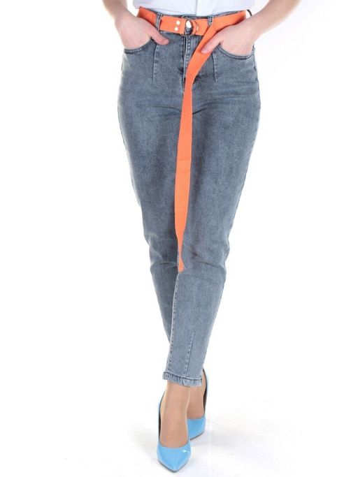 A968 Джинсы-Мом женские YIYUNFENGCAI - Фабричный китай фото 2