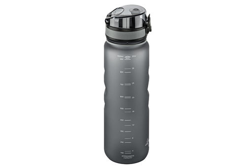 Бутылка для воды 1000 мл 7,8*7,8*28,5 см Style Matte с углублениями д/пальцев серая - Elan gallery фото 7