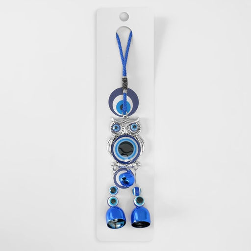 Подвеска от сглаза металл Филин с колокольчиками, 423 см - Simaland фото 5