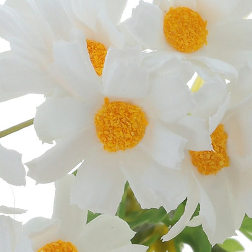 Цветы искусственные "Букет ромашек", L21 W16 H29 см