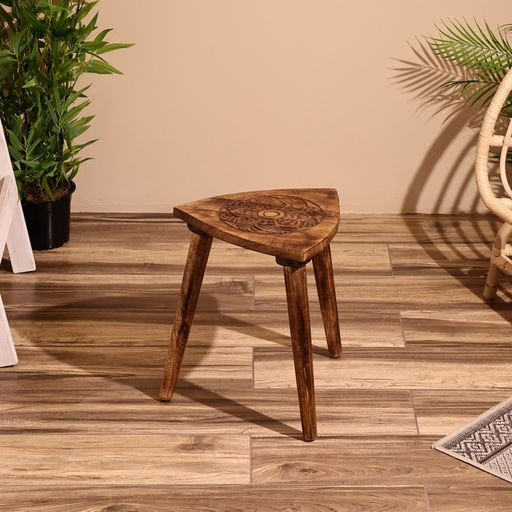 Столик кофейный, 38×38×45 см, манговое дерево