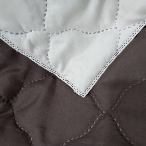 Покрывало 200х210 см, шоколад, микрофибра, полиэстер - Бояртекс фото 2