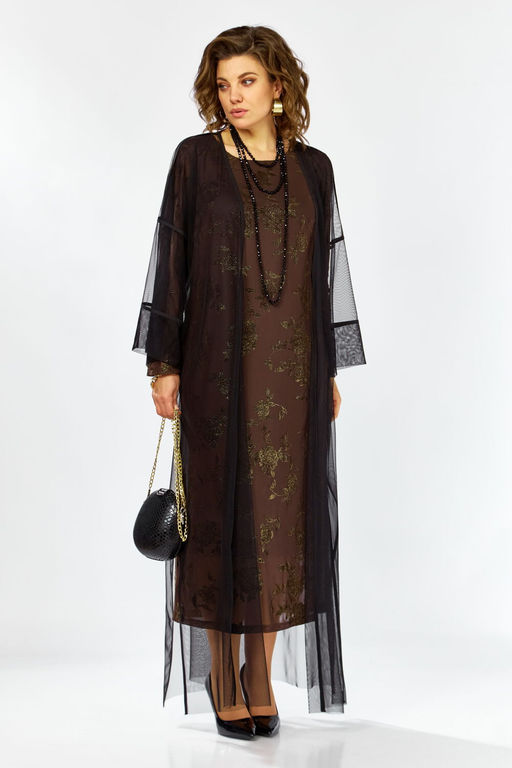 Костюм LADY SECRET 25306 коричневый + черный