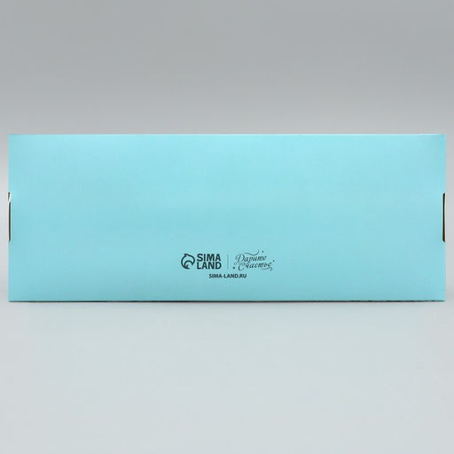 Цена за 5 шт. Коробка для кондитерских изделий с окном «Новогодняя», 26 х 10 х 8 см