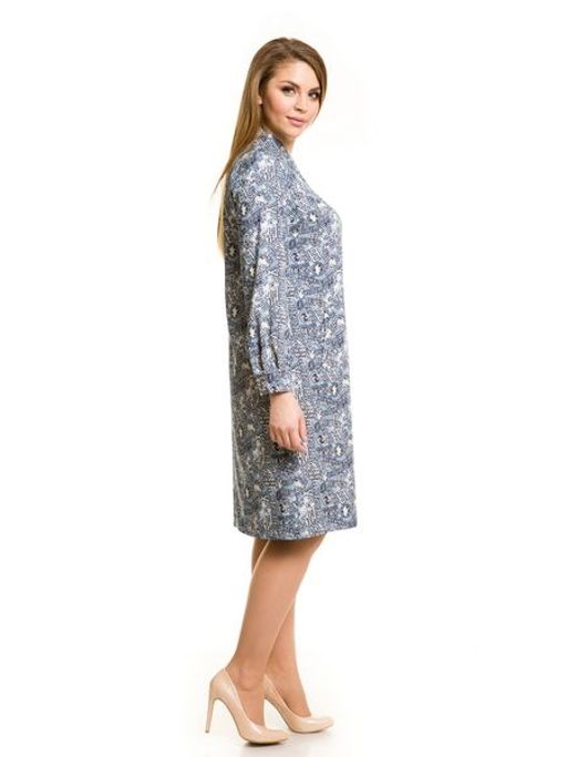 Платье 787 серо-голубой - Novita фото 5