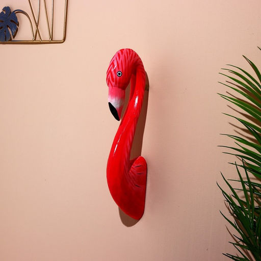 Сувенир «Фламинго», 30 см, дерево