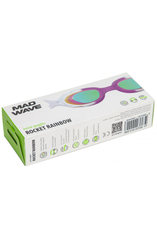юниорские очки Rocket rainbow, Rocket, Spin rainbow, Spin mirror, Spin - Mad wave фото 5