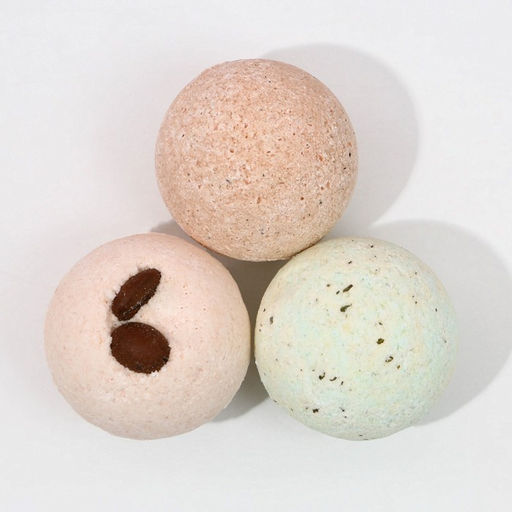 Бомбочки для ванны с добавками Уютной зимы, 3?40 г, Чистое счастье