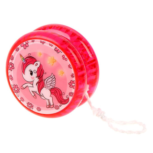 Йо-йо Единорог, световой, МИКС - Simaland фото 3