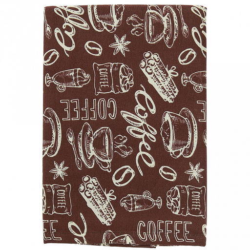 Скатерть 150х145см "Эспрессо, вид 1", длина стола до 110см, на 4 персоны, рогожка (хлопок 100%) 171г/м2, упаковка классическая, пакет ПВХ 28х41см, "Домашняя мода" (Россия)