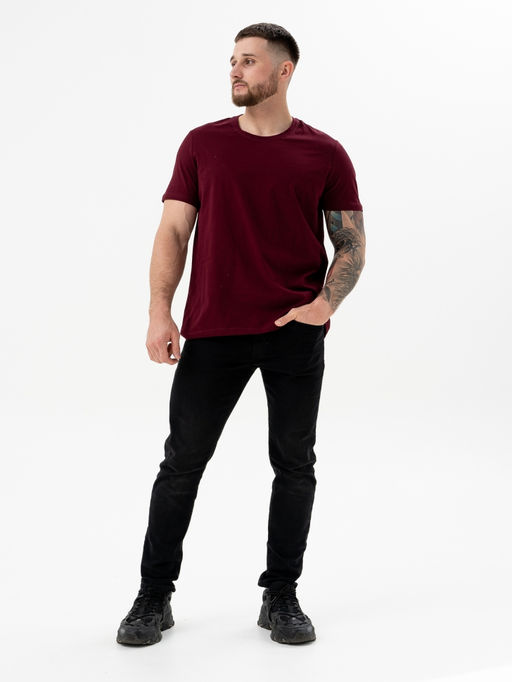 Футболка муж.арт.361-20,бордовая - Binita фото 2