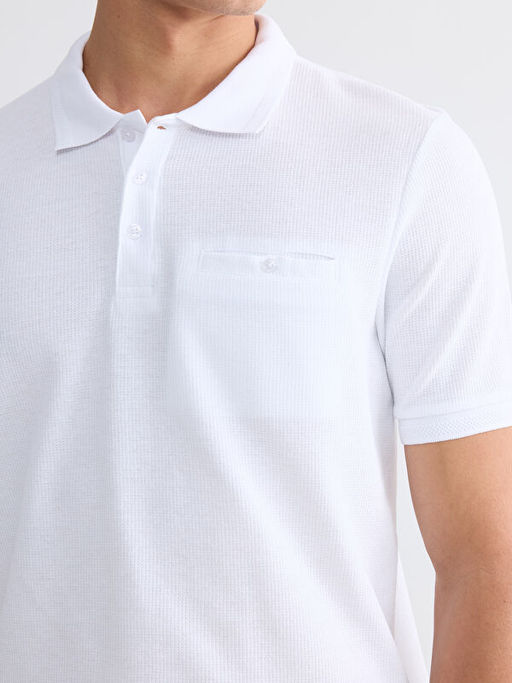 Polo Yaka Dokulu Erkek Ti??rt