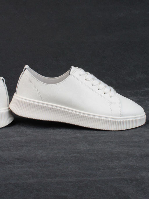 05-PDXL33-4 BEIGE Кроссовки женские (натуральная кожа) - Фабричный китай фото 14